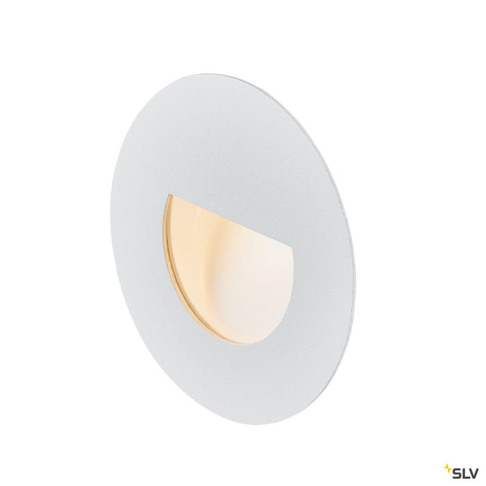 WORO, Indoor LED recessed wall light, 3000K, white