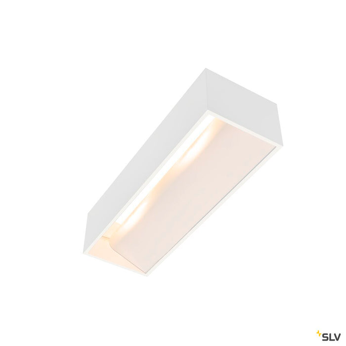 LOGS IN L, Indoor LED recessed wall light, white, 2000-3000K, DIM-TO-WARM