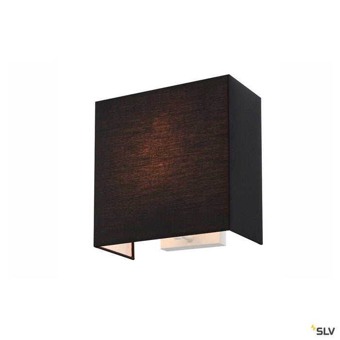 ACCANTO SQUARE E27, Indoor surface-mounted wall light black