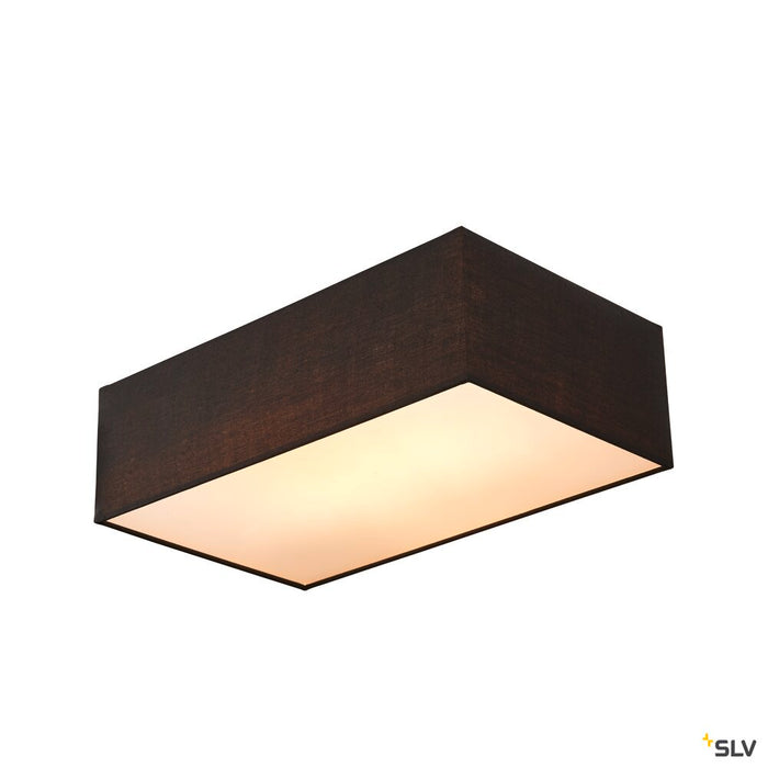 ACCANTO SQUARE E27, Indoor surface-mounted ceiling light black
