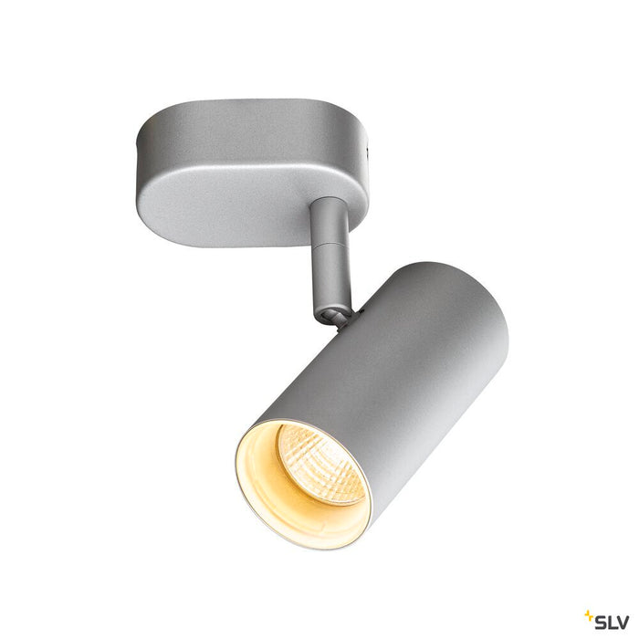 NOBLO I, Indoor LED surface-mounted ceiling light 2700K silver
