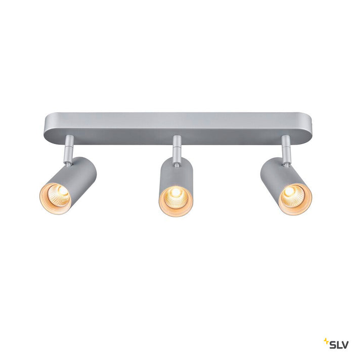 NOBLO III, Indoor LED surface-mounted ceiling light 2700K silver