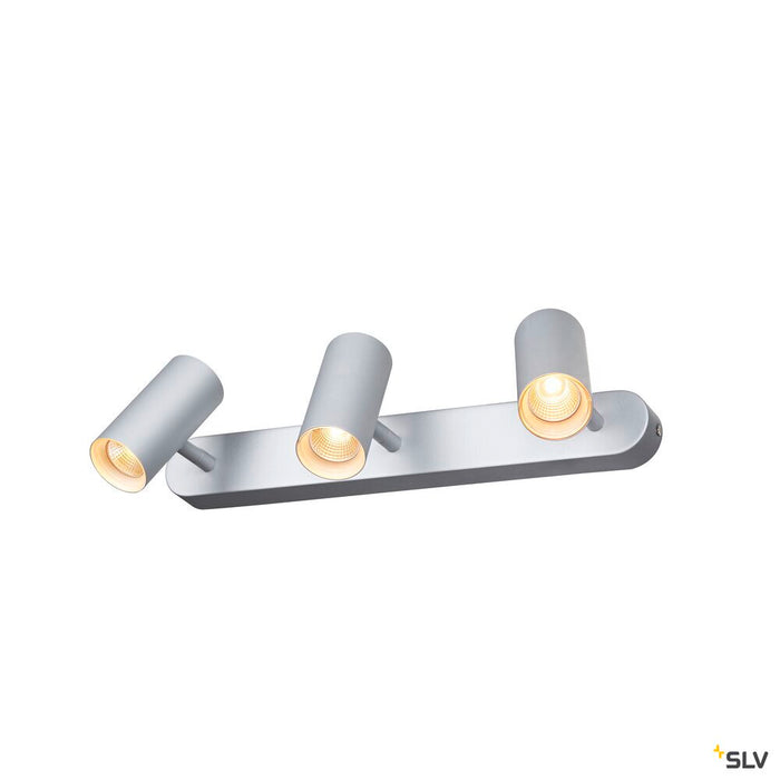 NOBLO III, Indoor LED surface-mounted ceiling light 2700K silver