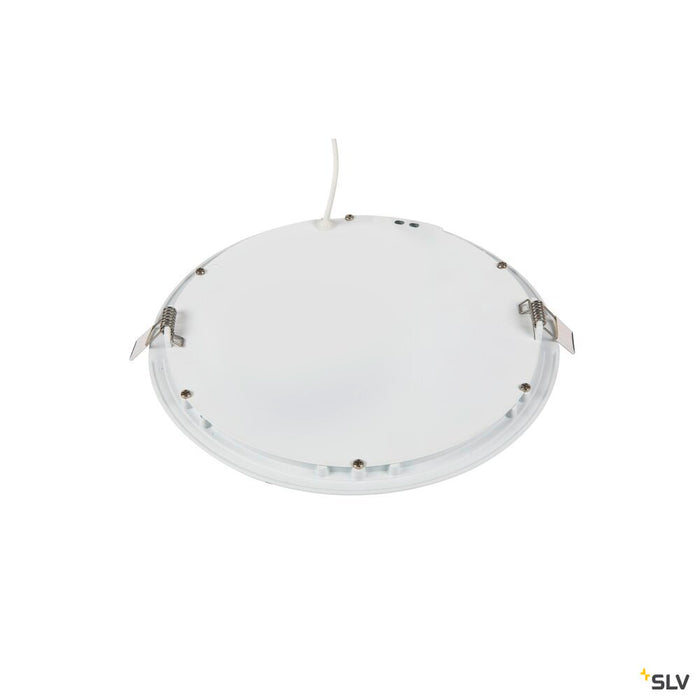 SENSER 24, Indoor LED recessed ceiling light round white 3000K