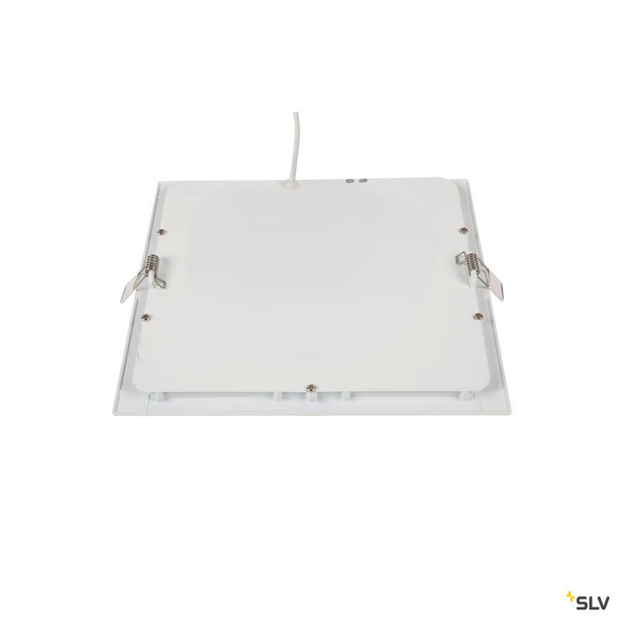 SENSER 24, Indoor LED recessed ceiling light square white 3000K