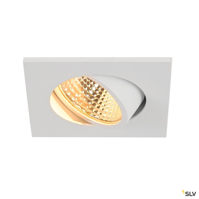 NEW TRIA 68 I CS, Indoor LED recessed ceiling light white square 2700K 38° incl. driver clip springs