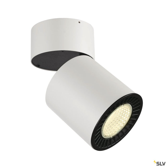 SUPROS MOVE CL, Indoor LED ceiling mounted light, round, white, 4000K, 60° reflector, CRI90, 2700lm