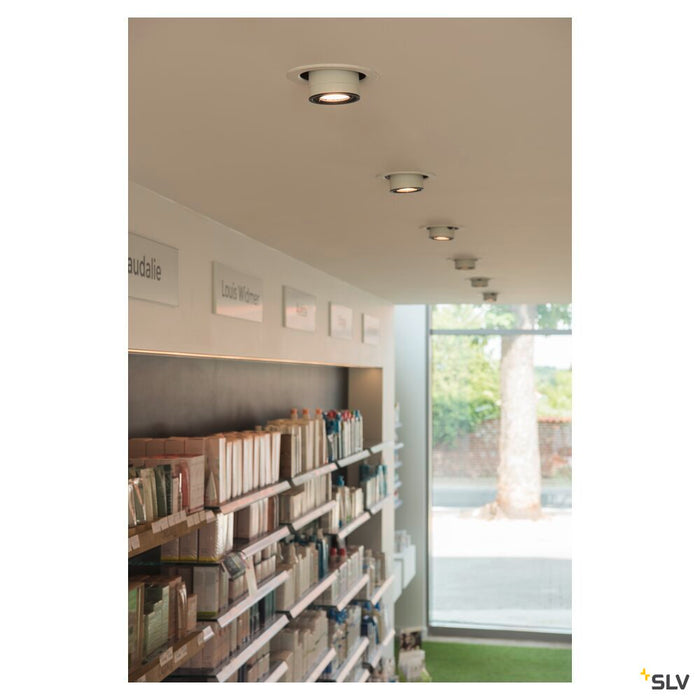 SUPROS MOVE, Indoor LED recessed ceiling light white round 3000K 60° CRI90 3380lm