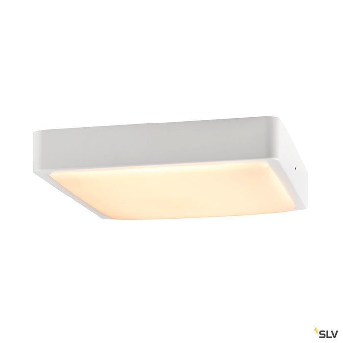AINOS SQUARE, outdoor LED surface-mounted wall and ceiling light white CCT switch 3000/4000K