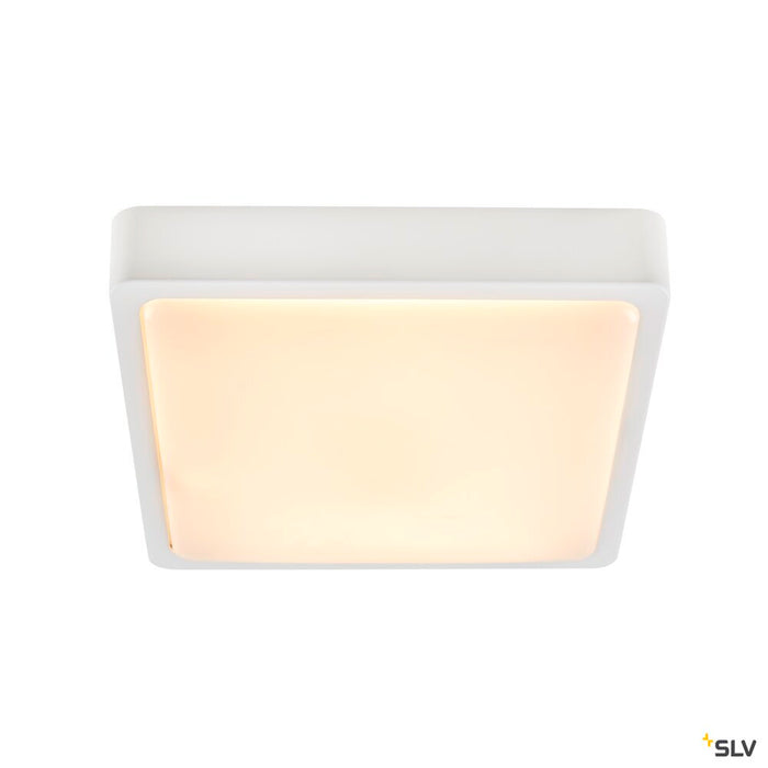 AINOS SQUARE, outdoor LED surface-mounted wall and ceiling light white CCT switch 3000/4000K