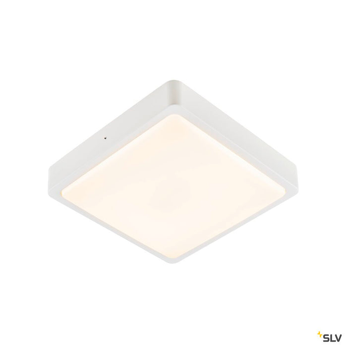 AINOS SQUARE SENSOR, outdoor LED surface-mounted wall and ceiling light white CCT switch 3000/4000K