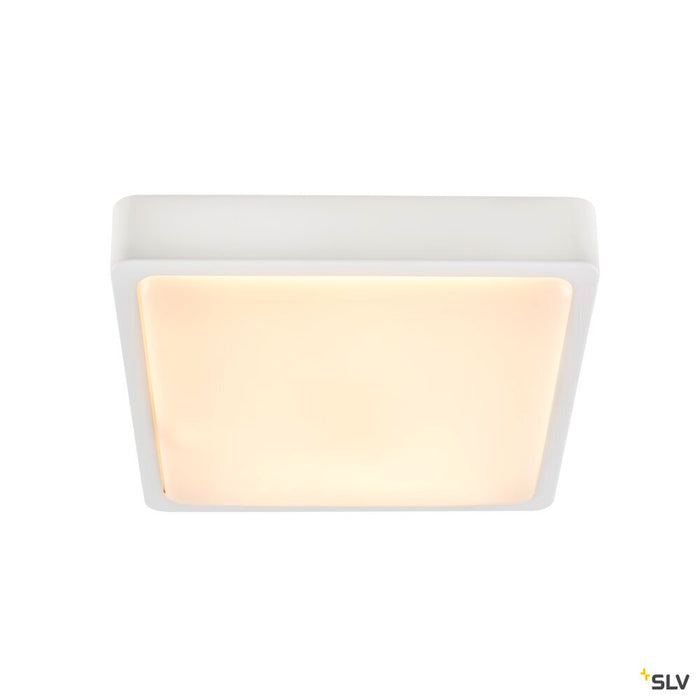 AINOS SQUARE SENSOR, outdoor LED surface-mounted wall and ceiling light white CCT switch 3000/4000K