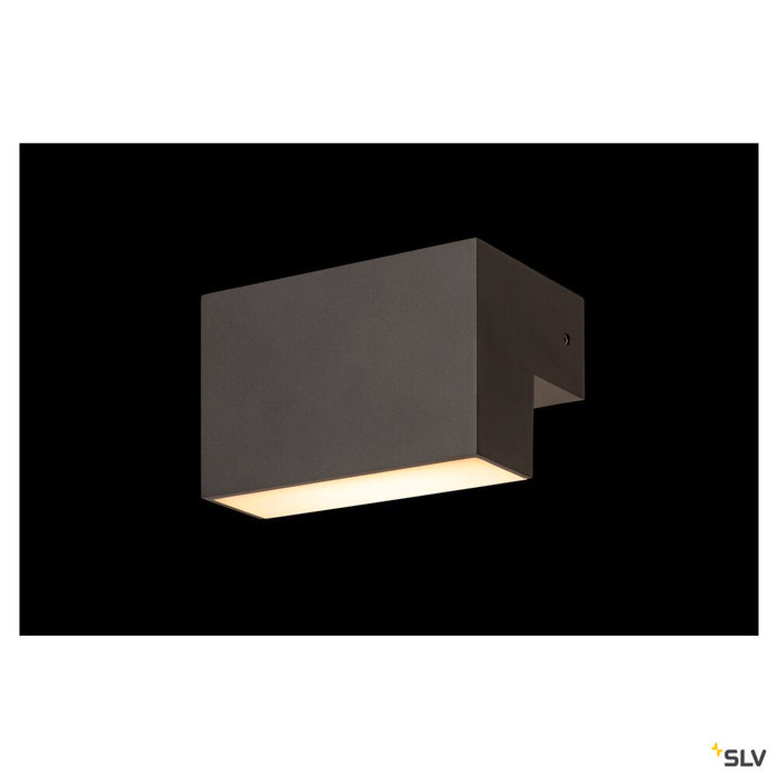 L-LINE OUT WL, Outdoor LED wall-mounted light anthracite CCT switch 3000/4000K
