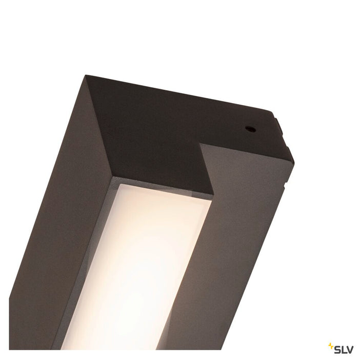 L-LINE OUT WL, Outdoor LED wall-mounted light anthracite CCT switch 3000/4000K