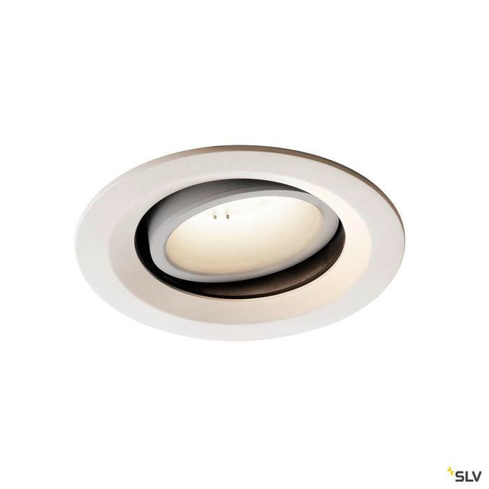 NUMINOS MOVE DL M, Indoor LED recessed ceiling light white/white 4000K 20° rotating and pivoting