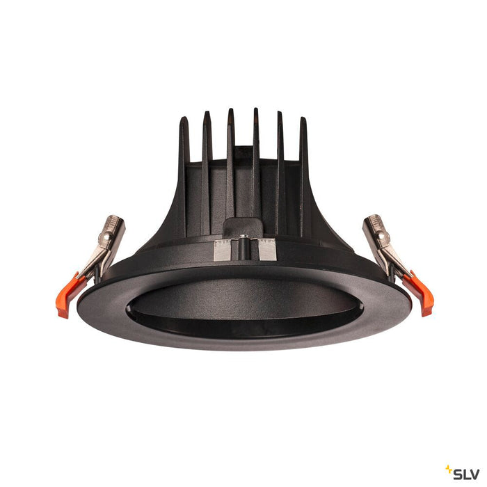 NUMINOS MOVE DL XL, Indoor LED recessed ceiling light black/black 3000K 40° rotating and pivoting