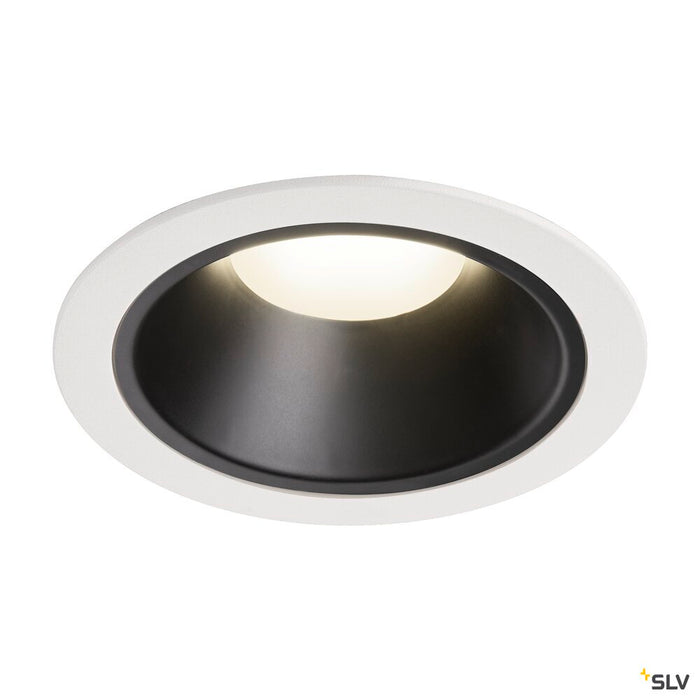 NUMINOS DL XL, Indoor LED recessed ceiling light white/black 4000 20°
