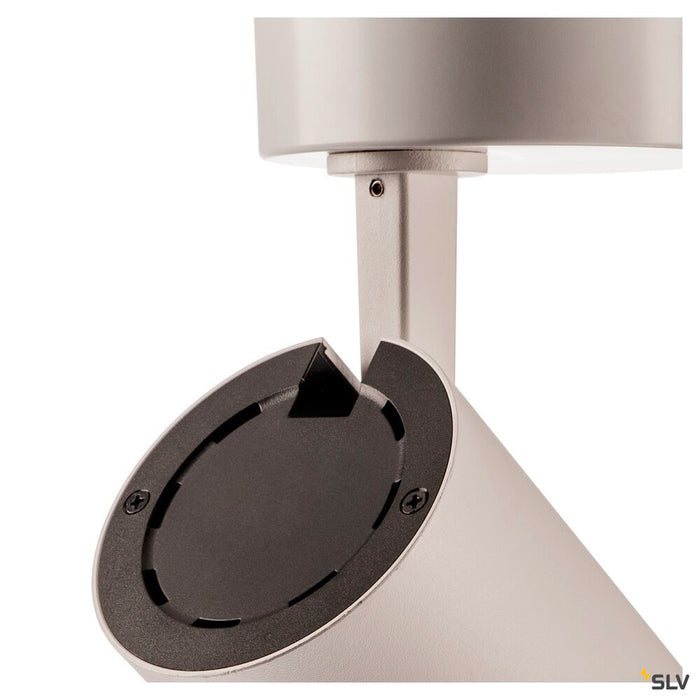 NUMINOS SPOT PHASE M, Indoor LED surface-mounted ceiling light white/black 3000K 60°
