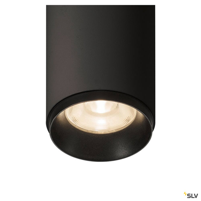 NUMINOS SPOT PHASE M, Indoor LED recessed ceiling light black/black 4000K 24°