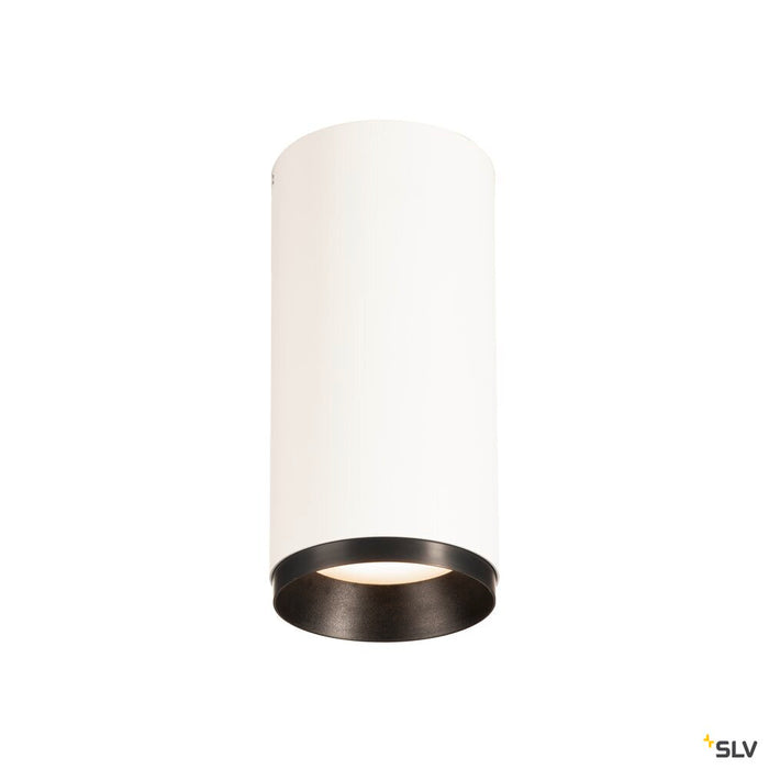 NUMINOS CL DALI M, Indoor LED recessed ceiling light white/black 4000K 36°