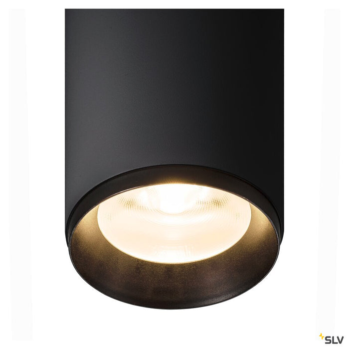 NUMINOS SPOT DALI L, Indoor LED recessed ceiling light black/black 4000K 24°
