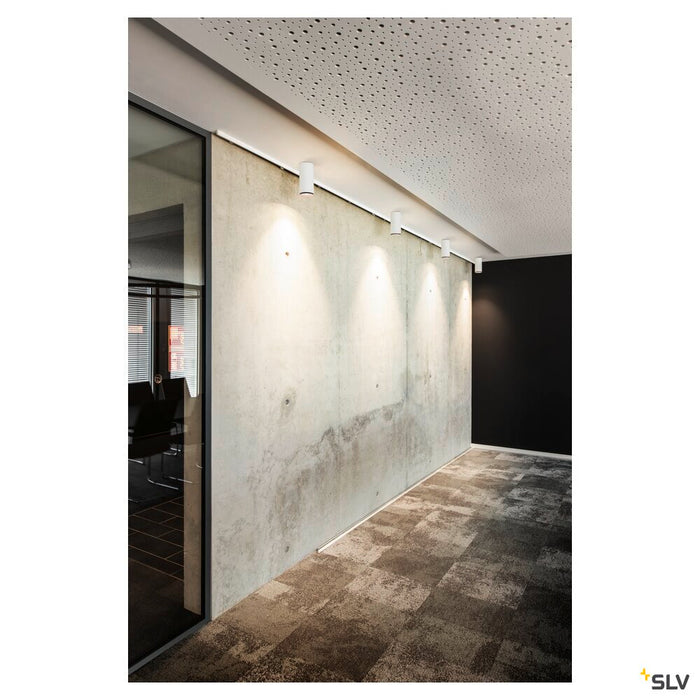 NUMINOS CL DALI L, Indoor LED recessed ceiling light white/black 3000K 36°
