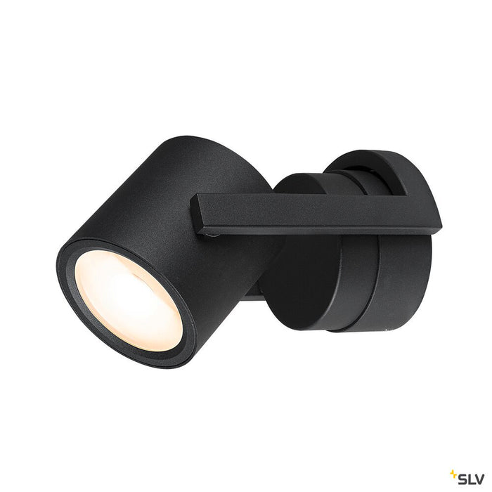 OCULUS CW, Indoor LED wall and ceiling mounted light black DIM-TO-WARM 2000-3000K