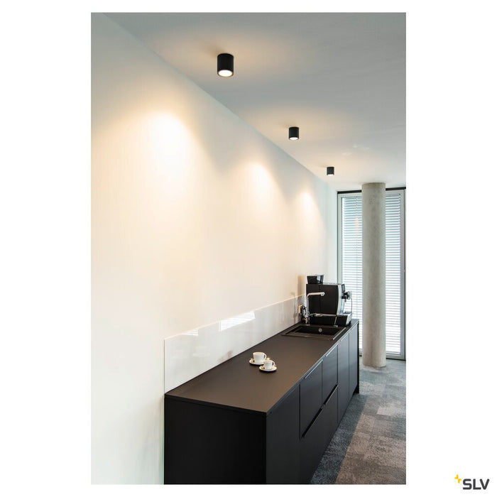 OCULUS CL, Indoor LED wall and ceiling mounted light black DIM-TO-WARM 2000-3000K
