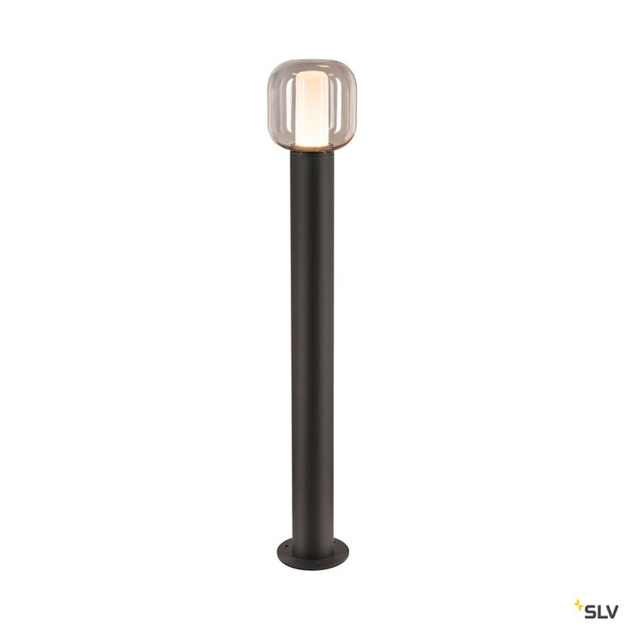 OVALISK 100 FL, Outdoor LED free-standing light anthracite CCT switch 3000/4000K