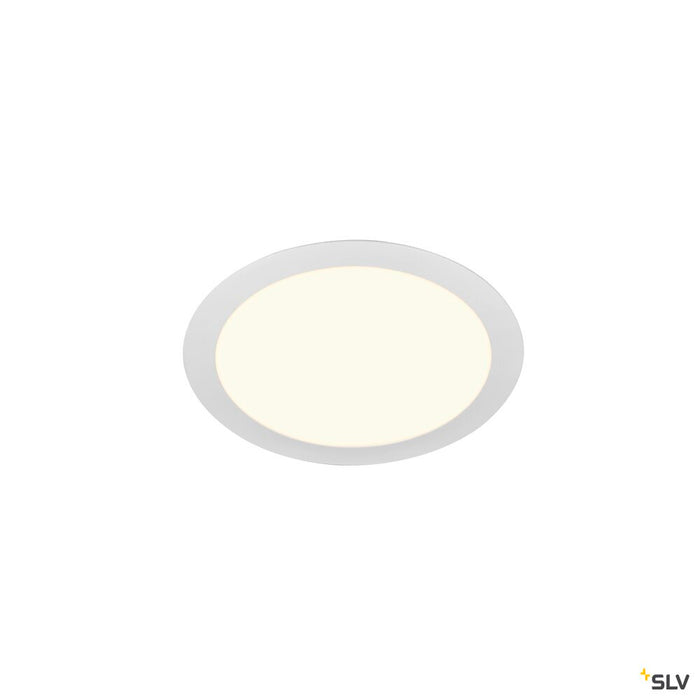 SENSER 24 DL, Indoor LED recessed ceiling light round white 4000K