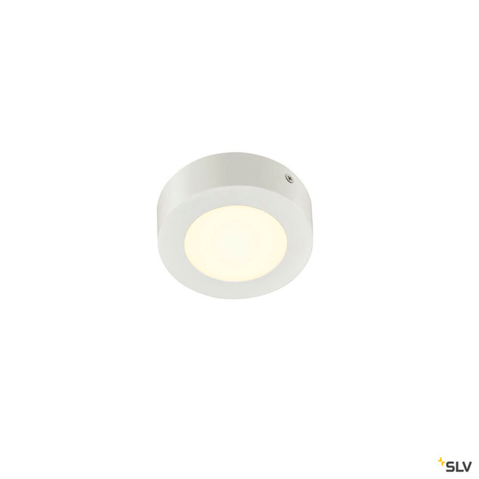SENSER 12 CW, Indoor LED wall and ceiling-mounted light round white 4000K