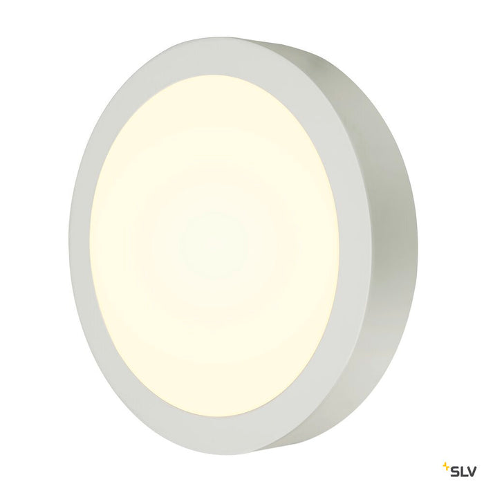 SENSER 24 CW, Indoor LED wall and ceiling-mounted light round white 4000K