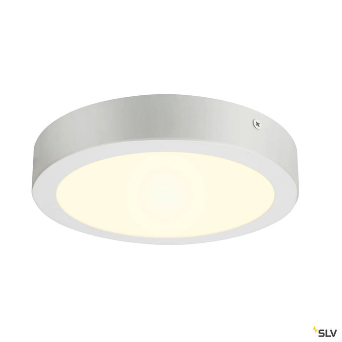 SENSER 24 CW, Indoor LED wall and ceiling-mounted light round white 4000K