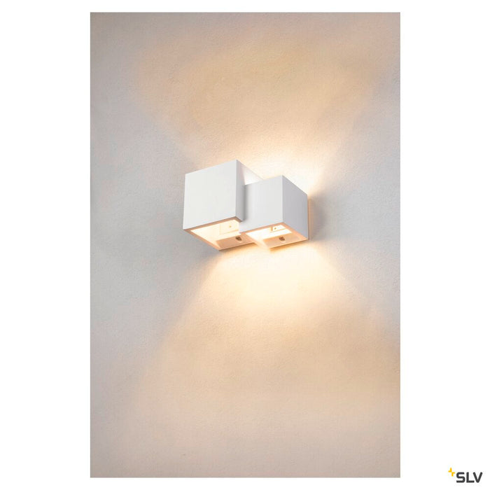 PLASTRA WL CUBES, Indoor wall-mounted light QT14 white