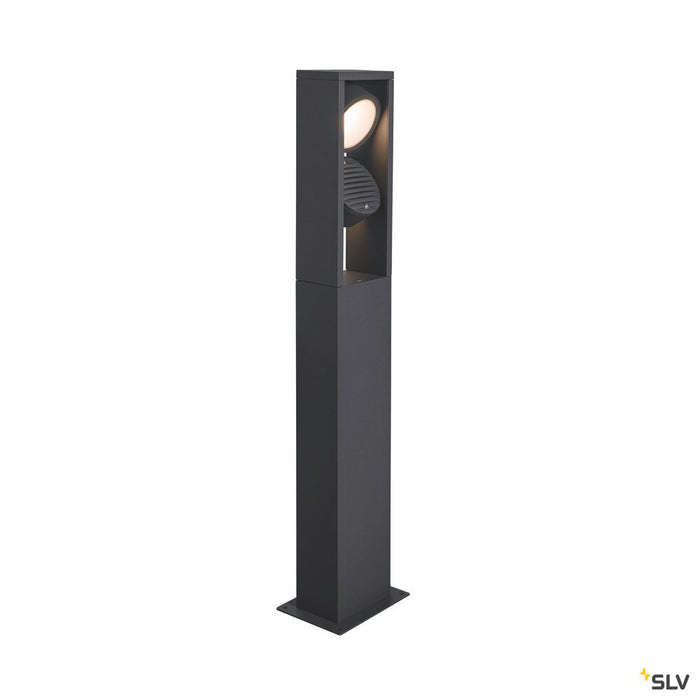 ESKINA FRAME 75 FL, Outdoor LED free-standing light double anthracite CCT switch 3000/4000K