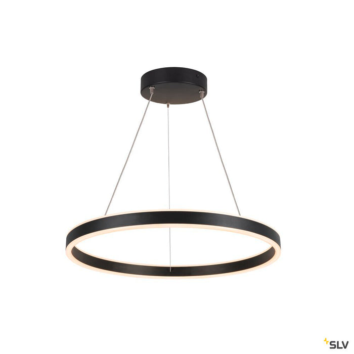 ONE 60 PD DALI UP/DOWN, Indoor LED pendant light black CCT switch 3000/4000K