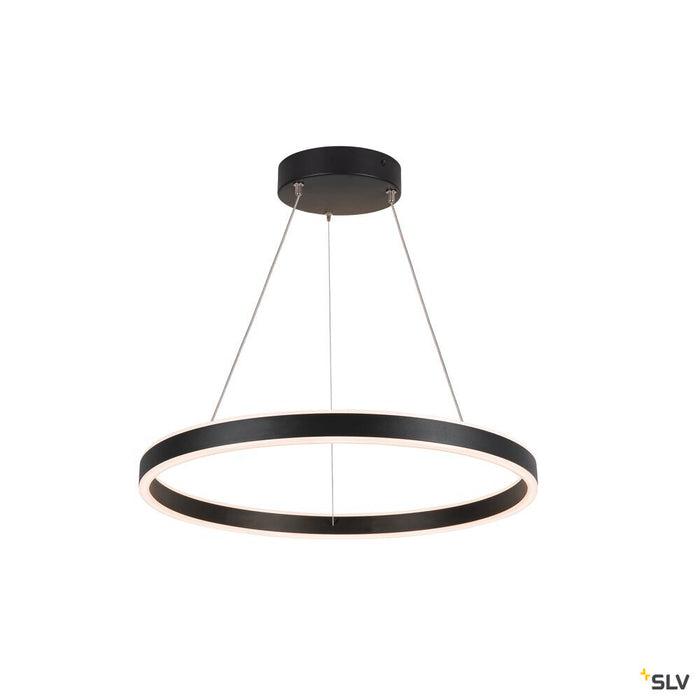 ONE 60 PD DALI UP/DOWN, Indoor LED pendant light black CCT switch 3000/4000K