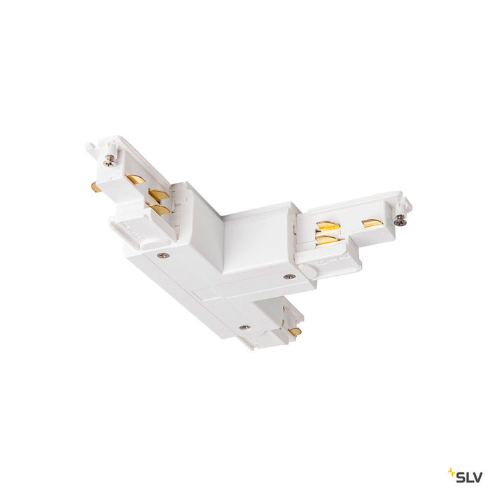 S-TRACK DALI, T-connector, with feed-in capability, left, white