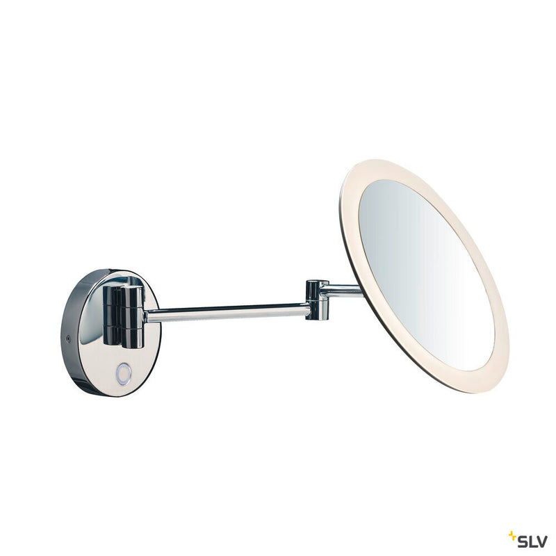 SLV 1004971 - MAGANDA WL, Indoor LED wall-mounted light chrome CCT switch 2700/3000/4000K