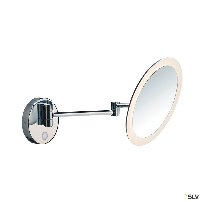 SLV 1004971 - MAGANDA WL, Indoor LED wall-mounted light chrome CCT switch 2700/3000/4000K