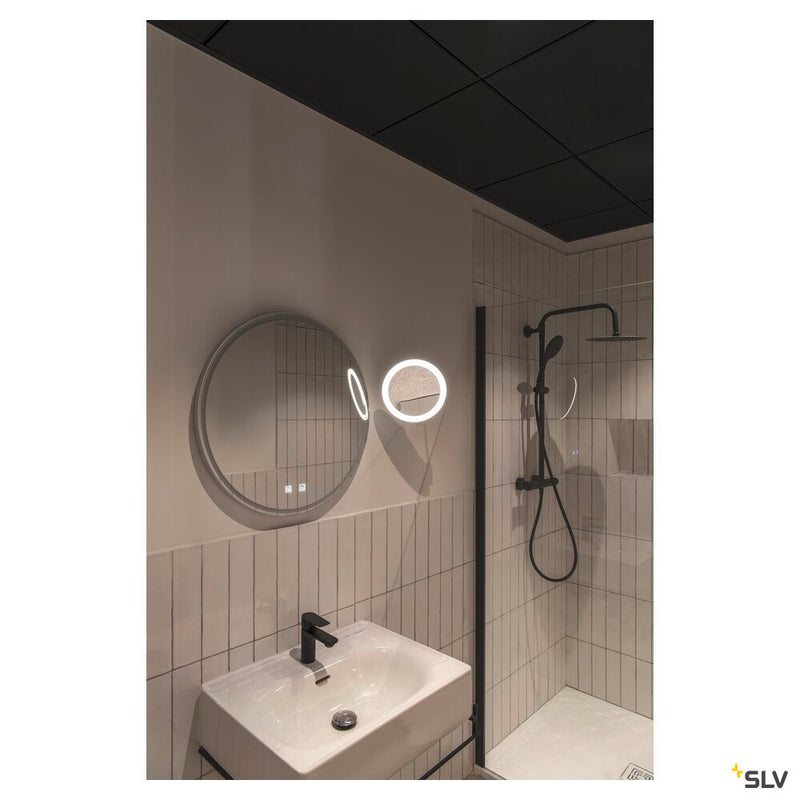 SLV 1004971 - MAGANDA WL, Indoor LED wall-mounted light chrome CCT switch 2700/3000/4000K