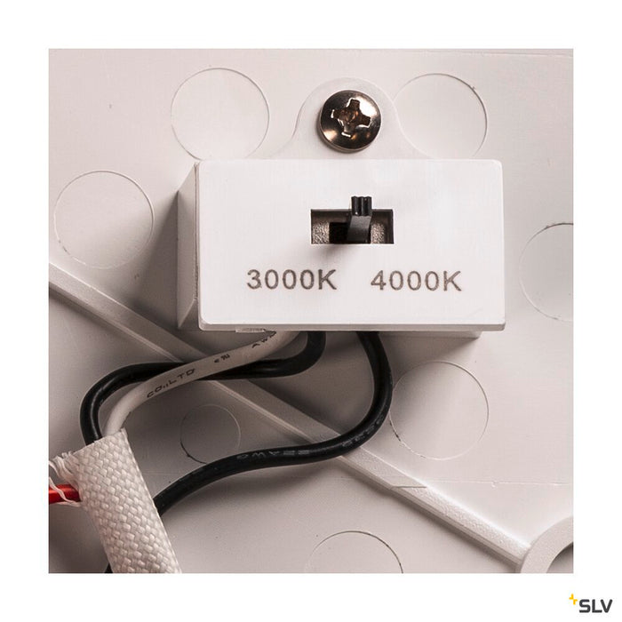RUBA 27 CW, LED wall and ceiling-mounted light white CCT switch 3000/4000K
