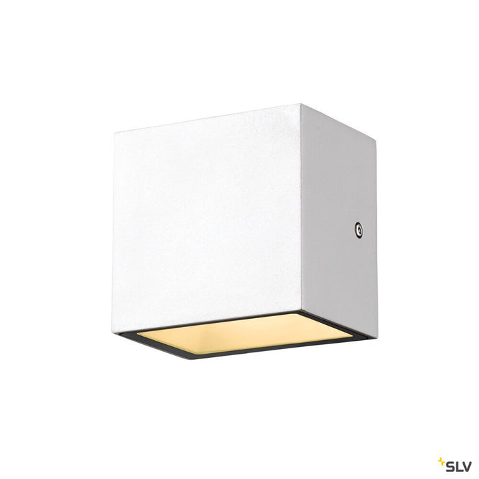 SITRA S WL SINGLE, LED outdoor wall-mounted light, white, CCT switch 3000/4000K