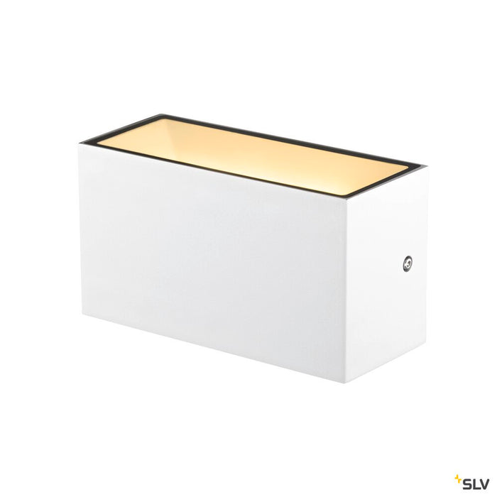 SITRA M WL UP/DOWN, LED outdoor wall-mounted light, white, CCT switch 3000/4000K