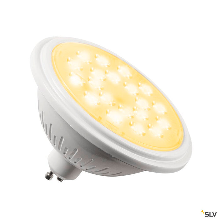 QPAR111 GU10 RGBW smart, white LED light, 10W CRI90 25°