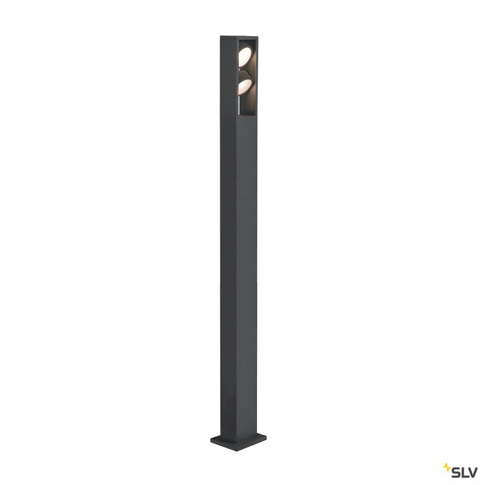ESKINA FRAME 175 Pole double, anthracite free-standing lamp, 27W 3000/4000K 95°