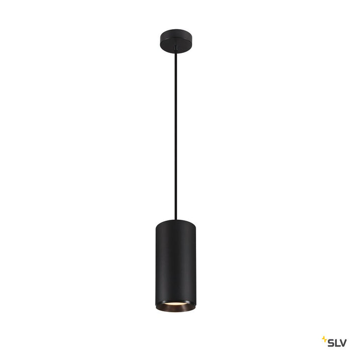 NUMINOS XL PHASE, black pendant light, 36W 3000K 60°