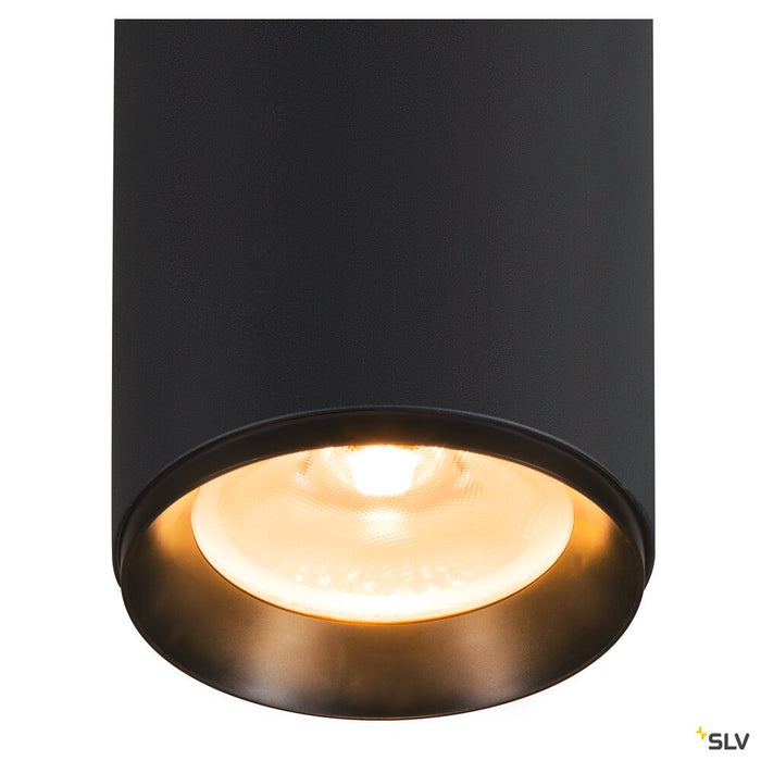 NUMINOS SPOT XL PHASE, black ceiling mounted light, 36W 2700K 36°