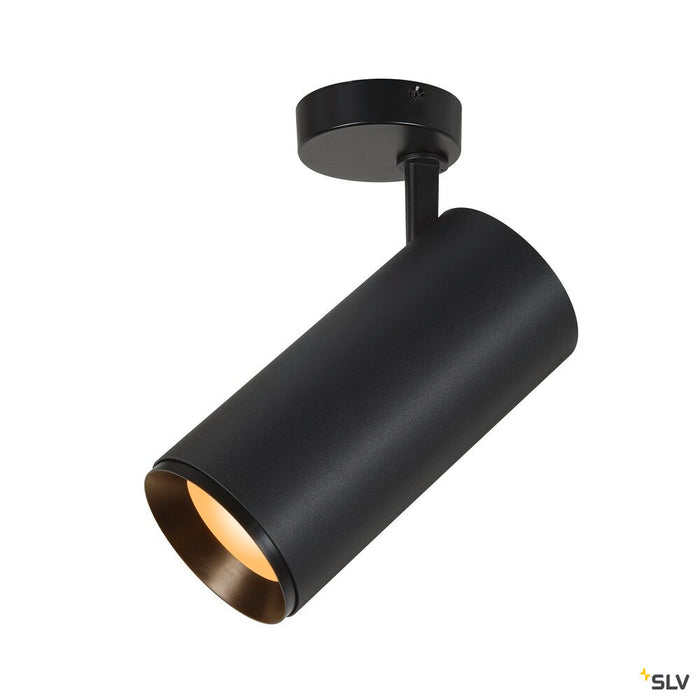 NUMINOS SPOT XL PHASE, black ceiling mounted light, 36W 2700K 60°