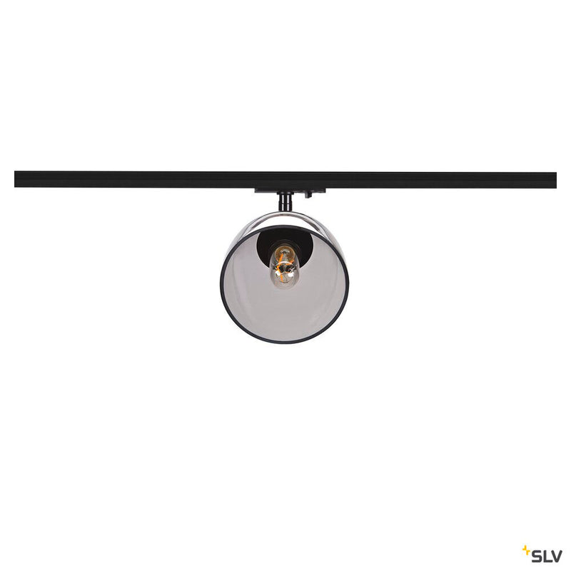 SLV 1006155 - PARA CONE GL GU10, black / transparent 1-phase spot